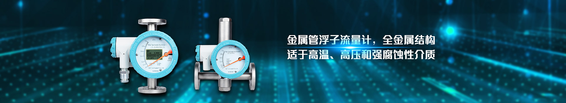 乐动手机注册,金属管浮子流量计,全金属结构,适于高温,高压和强腐蚀性介质