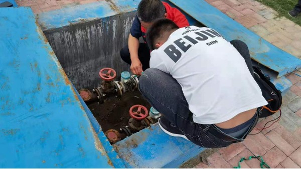 乐动手机注册污水流量计使用现场